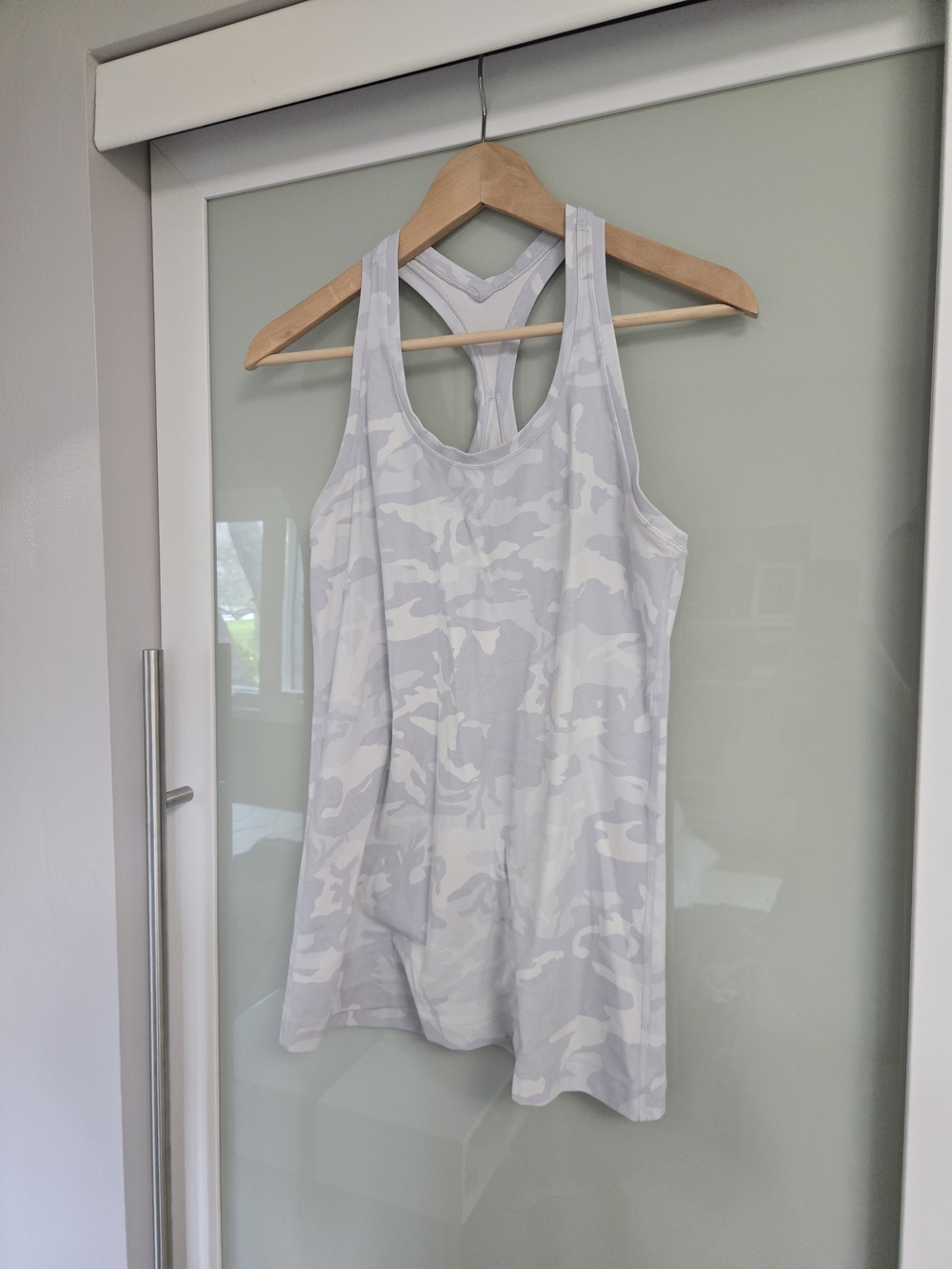 lululemon athletica Align Light Gray Camo Racerback Tank